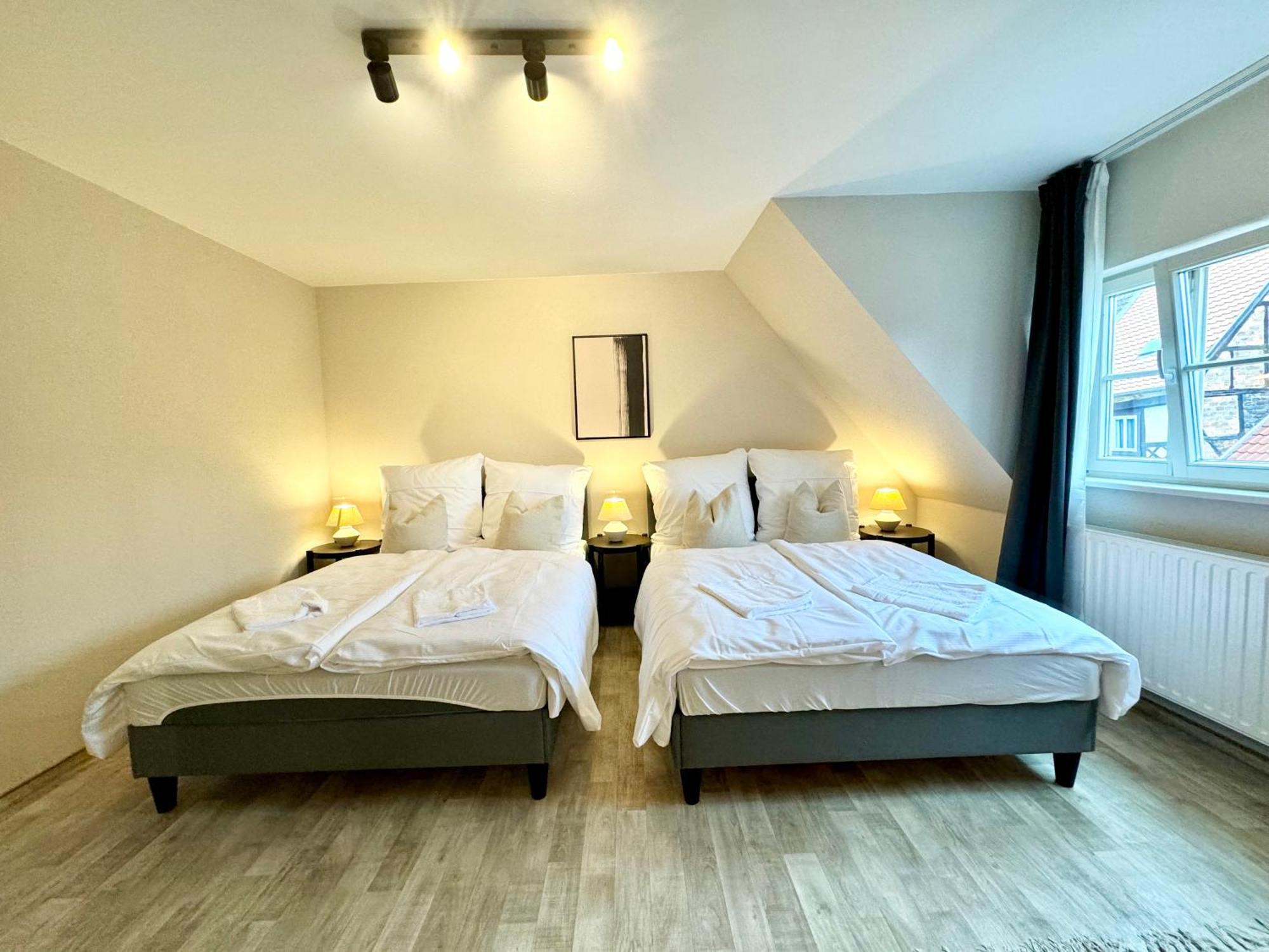 Gina Stay - Apartmenthaus Im Zentrum Von Quedlinburg Exterior foto